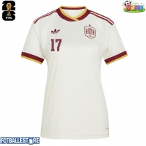 Spania Nico Williams #17 Bortedrakt Dame VM 2026 Kortermet